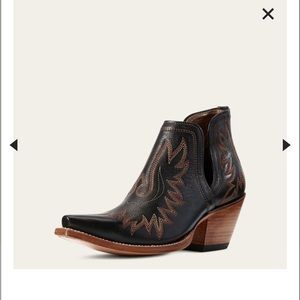 Ariat Dixon Western Boot - Brooklyn Black